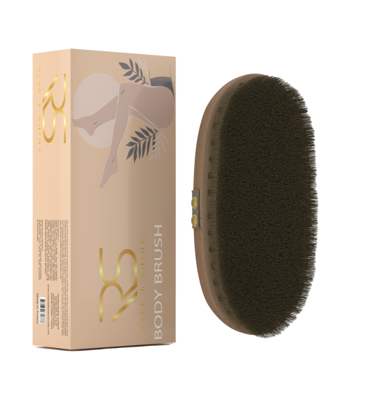 Rise & Shine Selülit Giderici Doğal At Kılı Fırçası