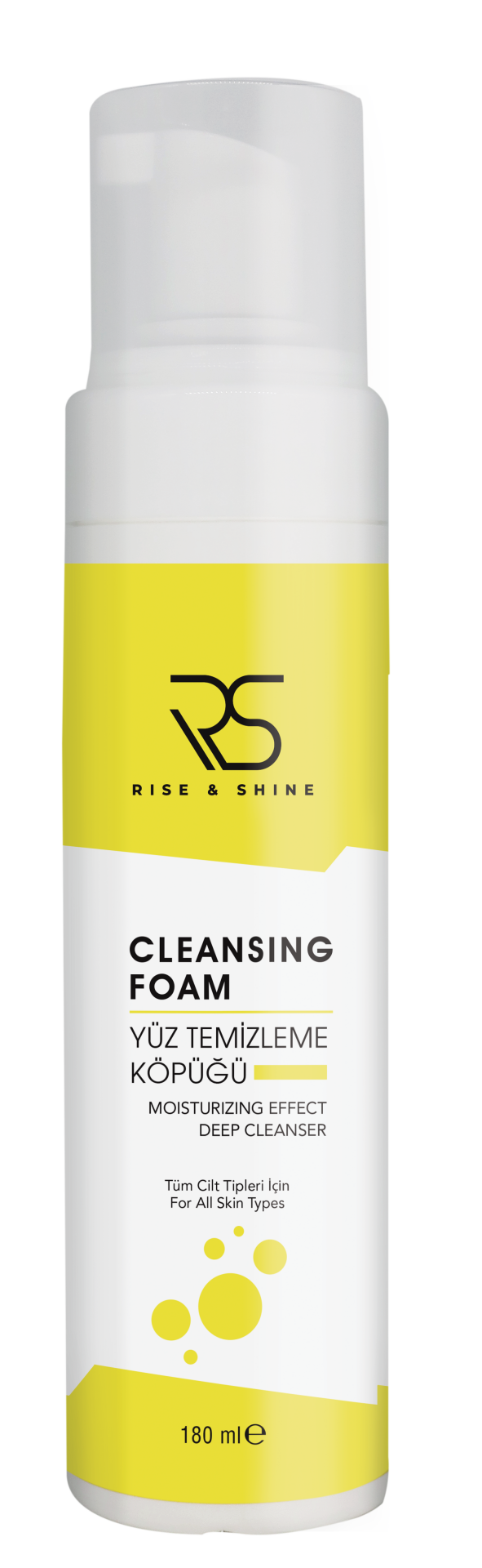 Rise & Shine Yüz Temizleme Köpüğü - 180 ML