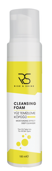 Rise & Shine Yüz Temizleme Köpüğü - 180 ML