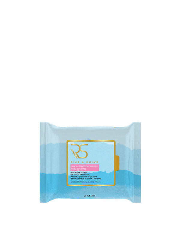 Rise & Shine Makyaj Temizleme Mendili - 25 'li