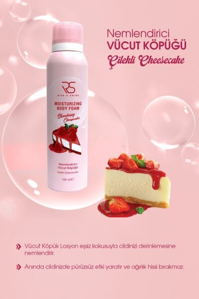 Rise & Shine Çilekli Vücut Köpük Losyon - 100 ML