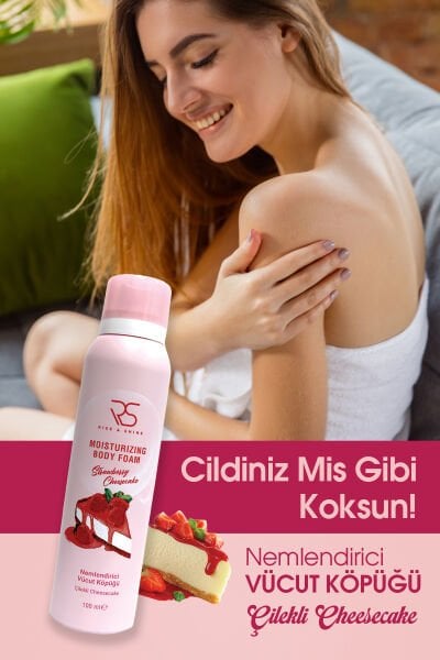 Rise & Shine Çilekli Vücut Köpük Losyon - 100 ML