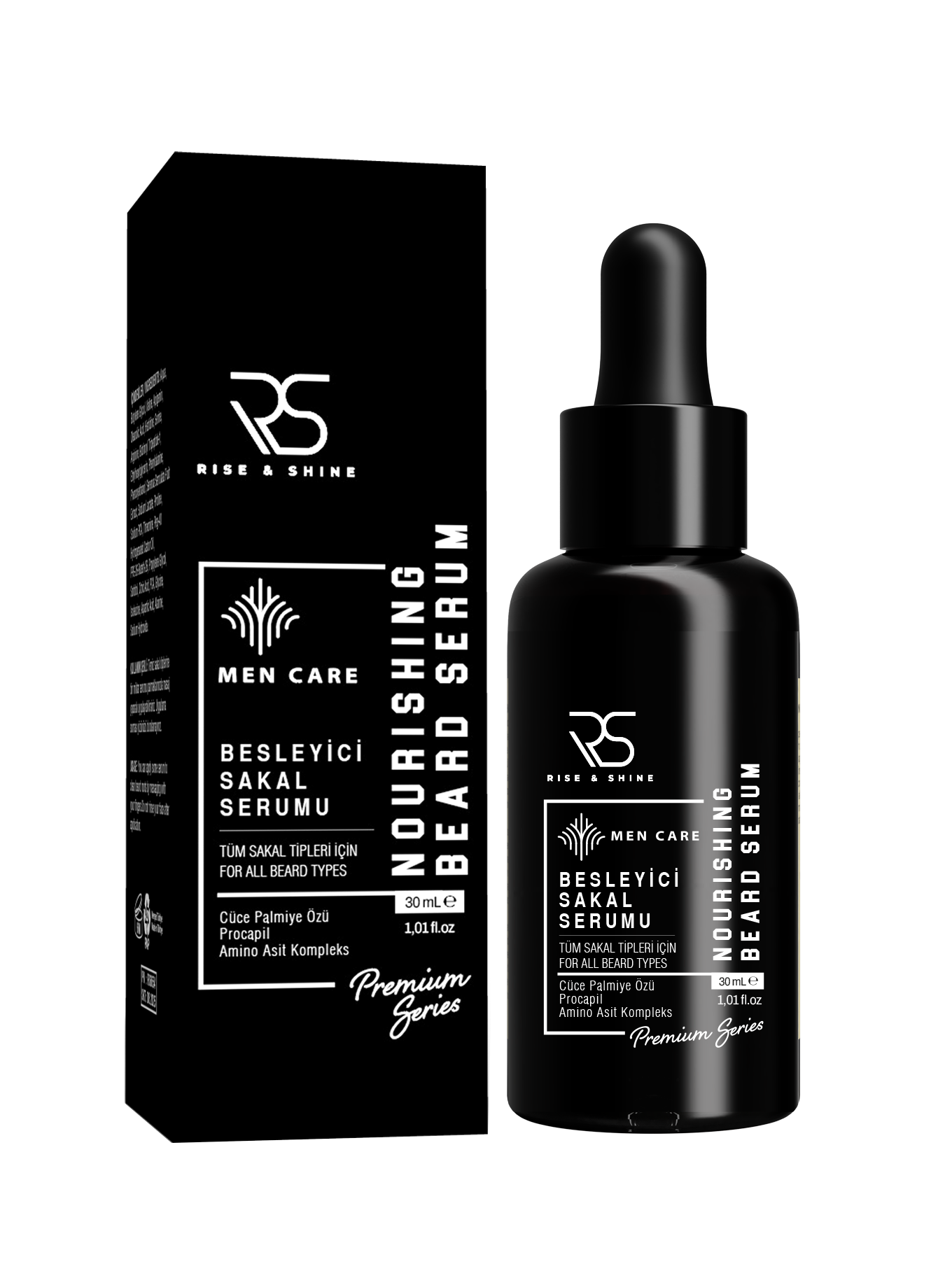 Erkek Serisi Besleyici Sakal Çıkartıcı Serum - 30 ML