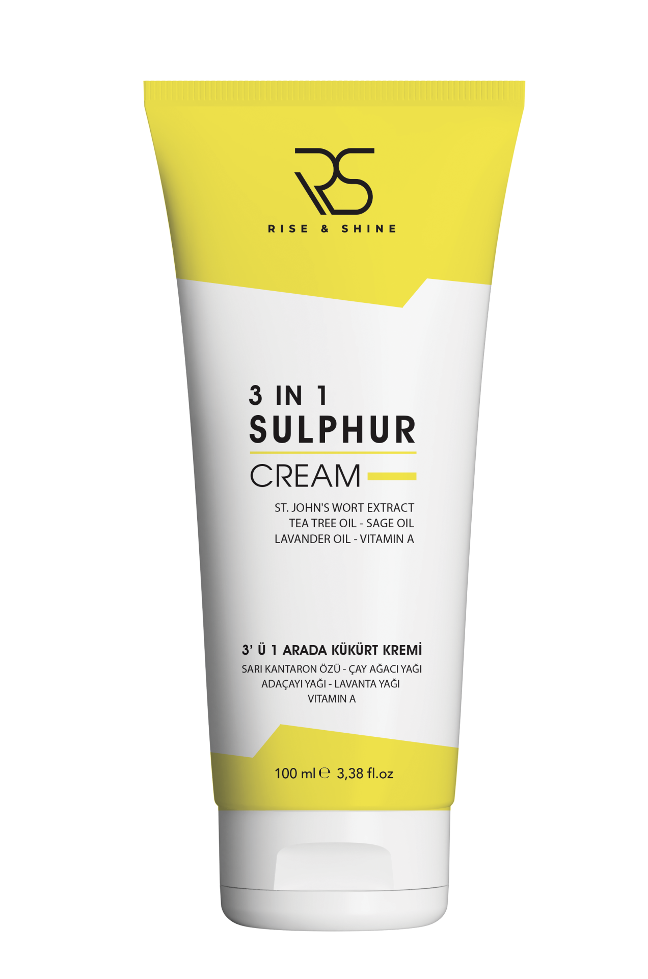 Rise & Shine 3 İn 1 Kükürt Kremi - 100 ML