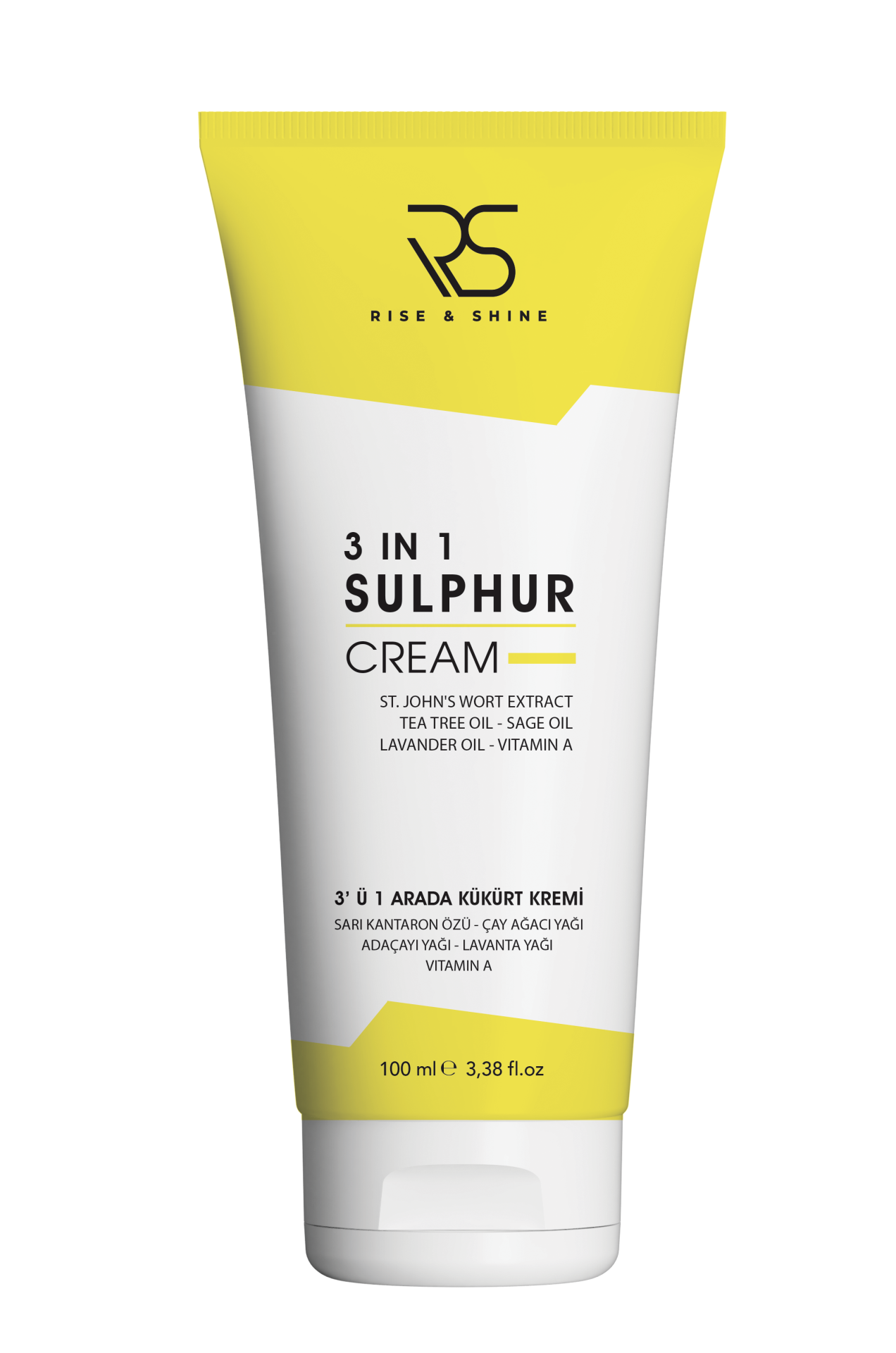 Rise & Shine 3 İn 1 Kükürt Kremi - 100 ML