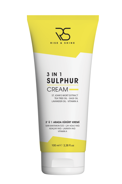 Rise & Shine 3 İn 1 Kükürt Kremi - 100 ML