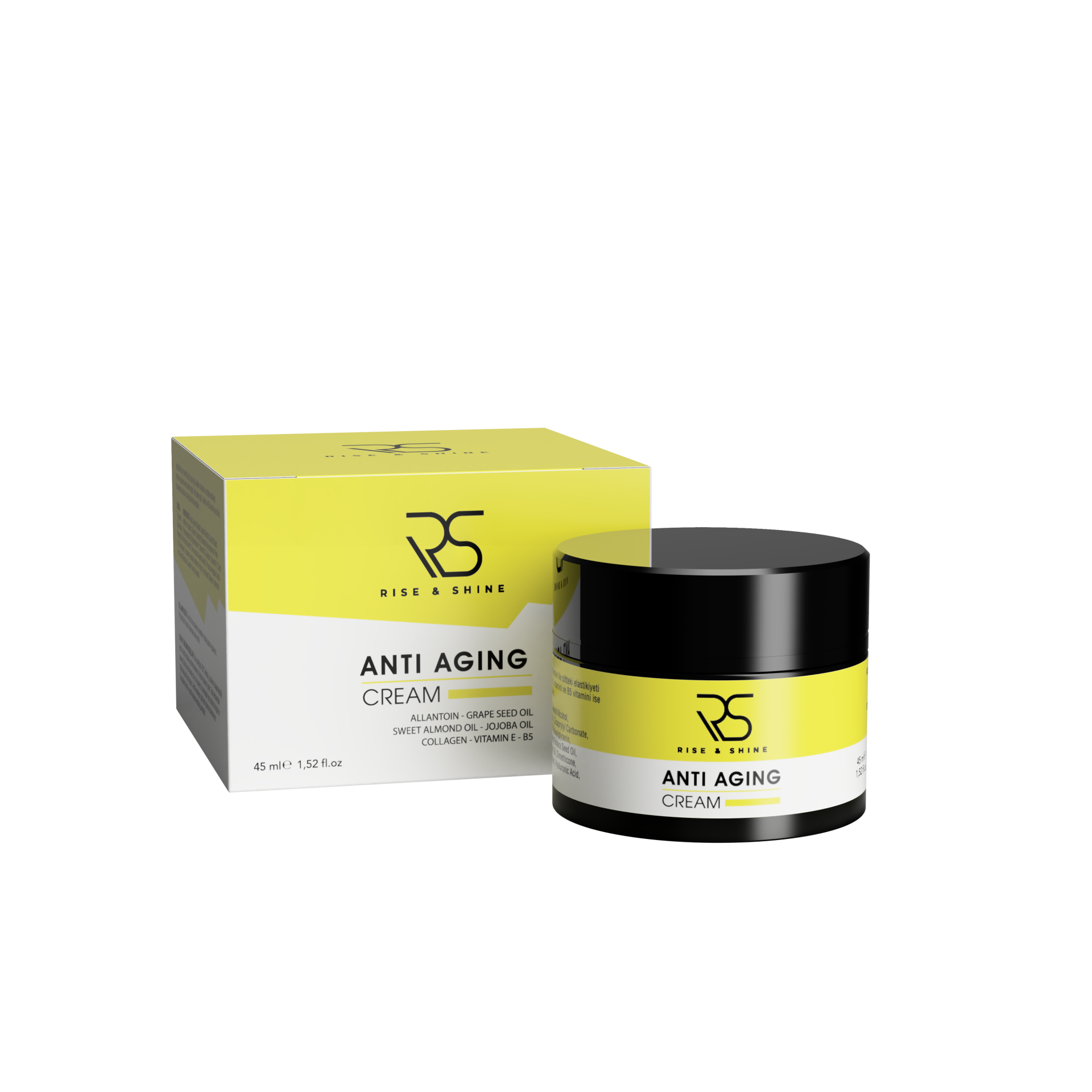Rise & Shine Yaşlanma Karşıtı Kremi ( Anti Aging ) - 45 ML