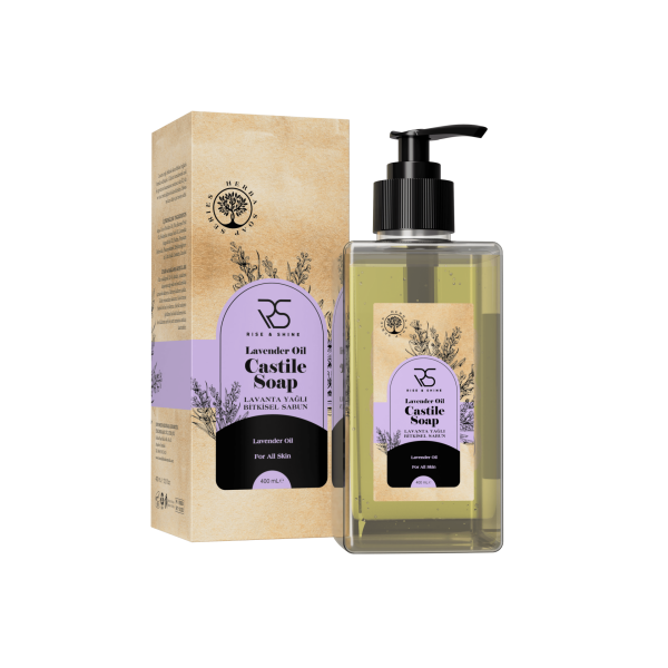 Rise & Shine Castile Soap Lavantalı Bitkisel Sabun - 400 ML