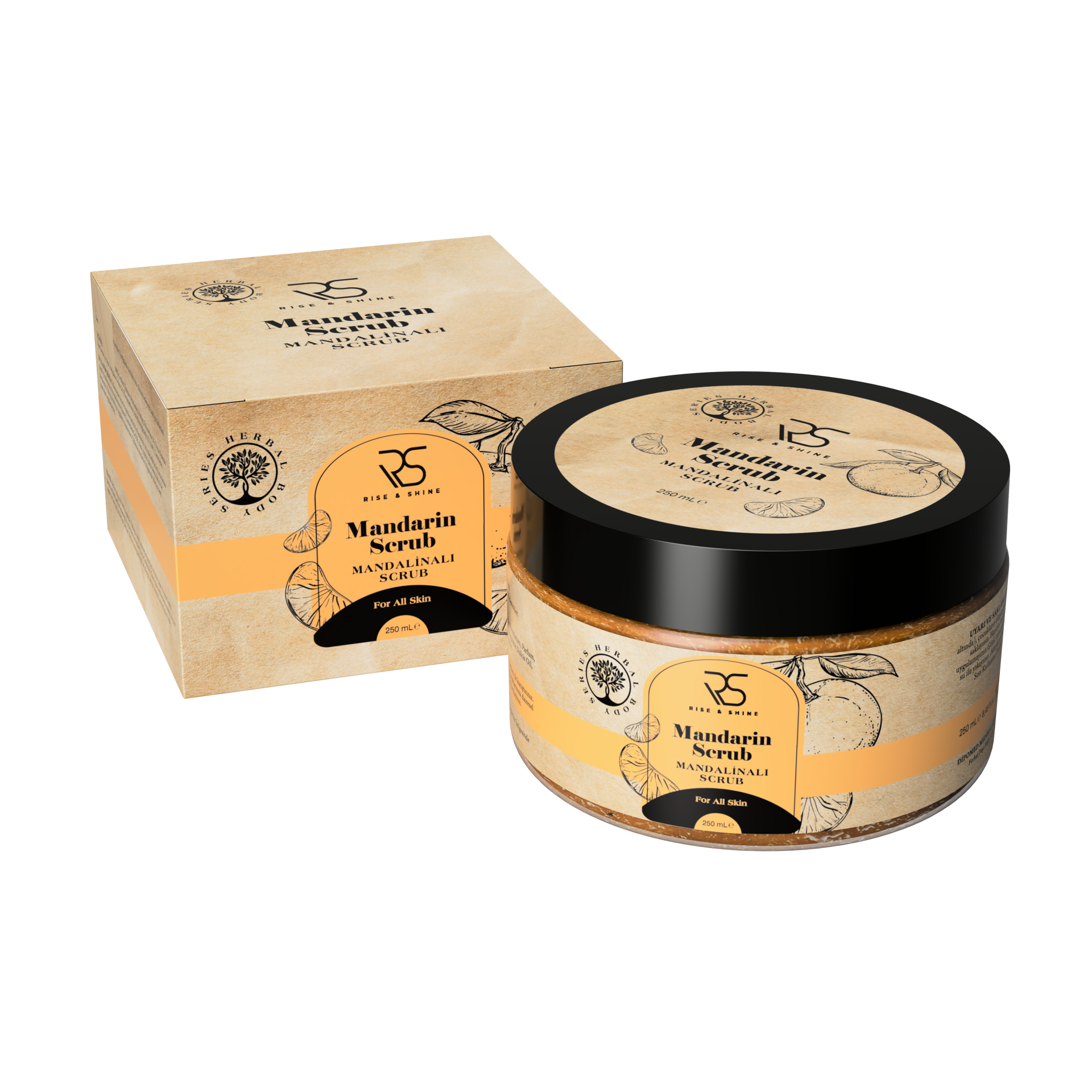 Rise & Shine Mandarin Scrub - 250 ML