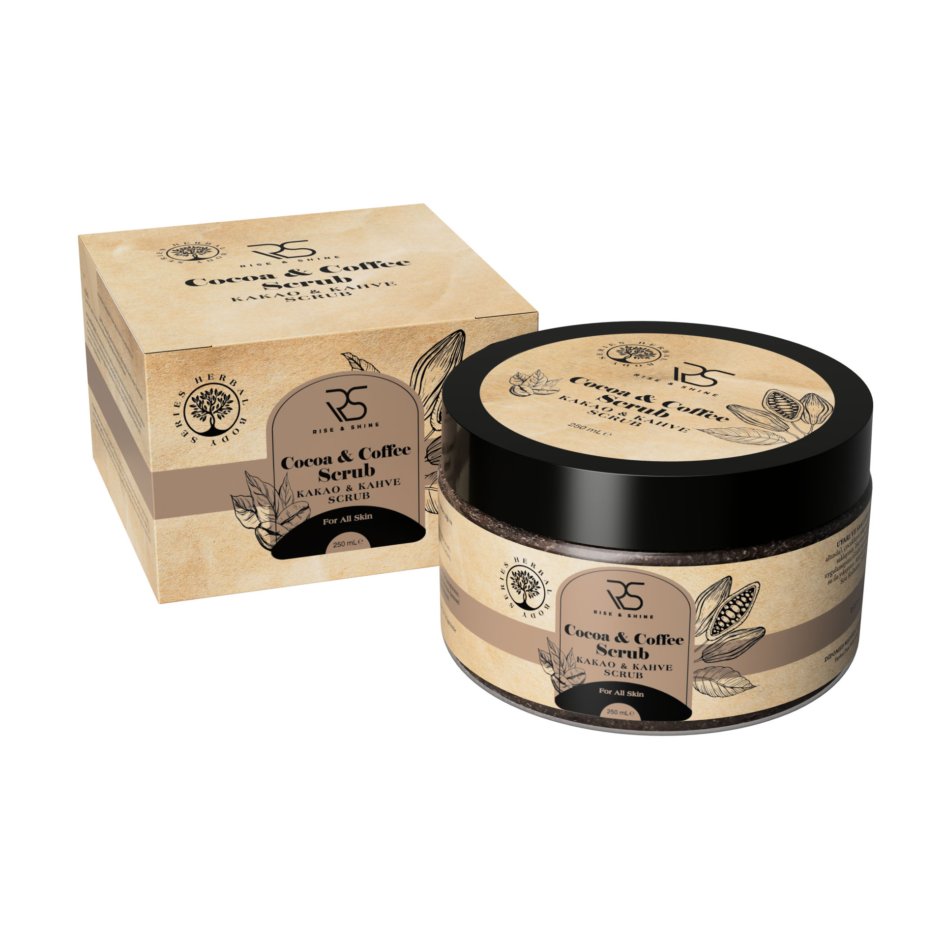 Rise & Shine Cacao & Coffee Scrub - 250 ML