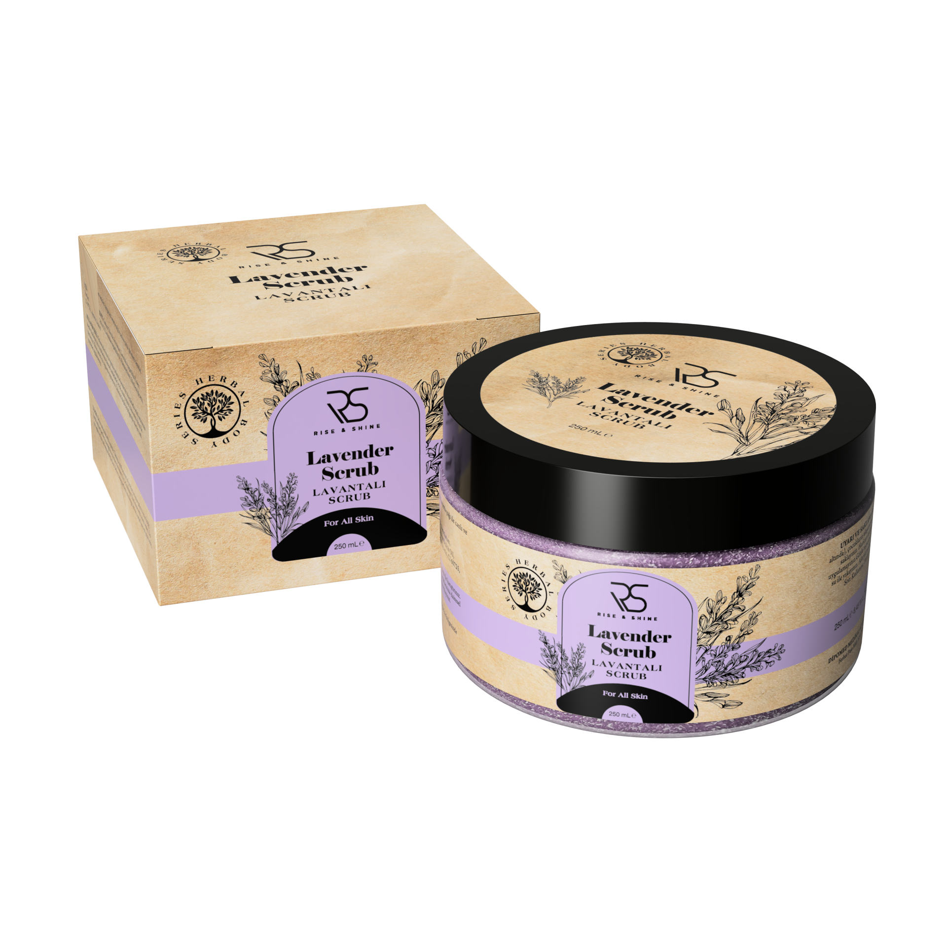 Rise & Shine Lavantalı Scrub - 250 ML