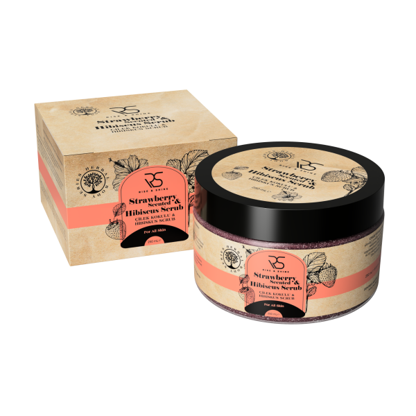 Rise & Shine Strawberry & Hibiscus Scrub - 250 ML