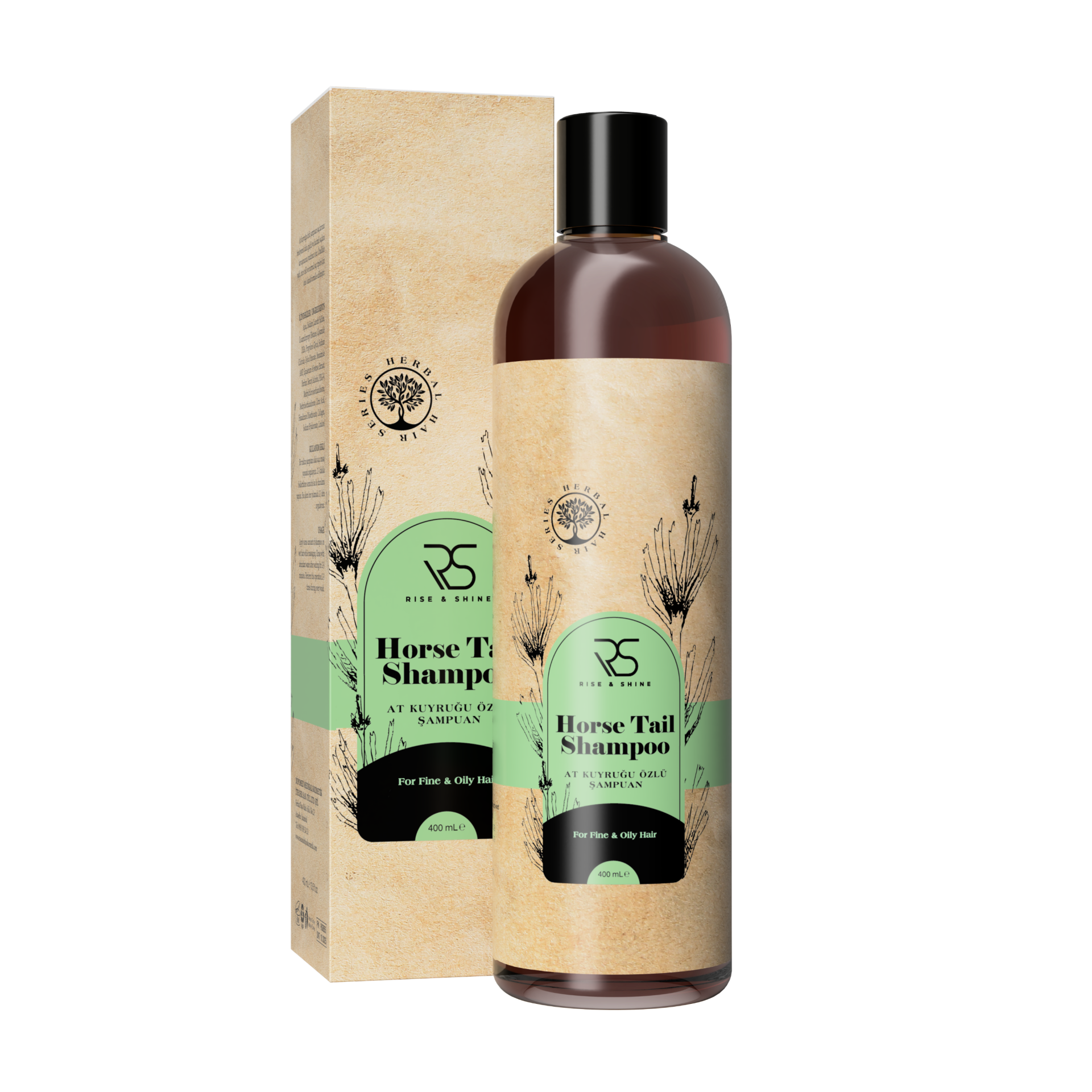 Rise & Shine At Kuyruğu  Özlü Şampuan - 400 ML