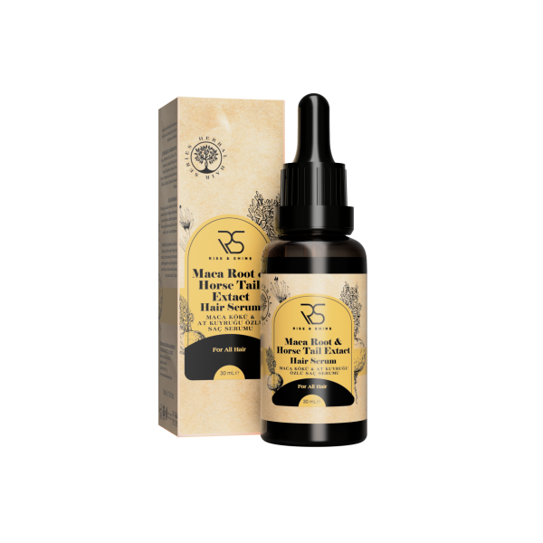 Rise & Shine Maça Root Saç & Horse Tail Extact  Bakım Serumu - 30 ML