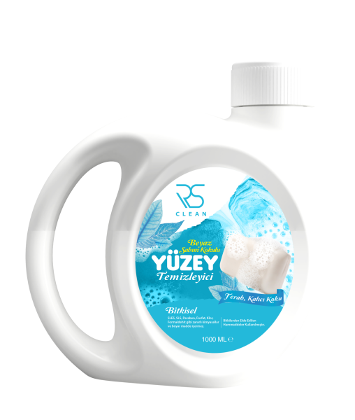 Rs Clean Bitkisel Beyaz Sabunlu Yüzey Temizleyici - 1000 ML