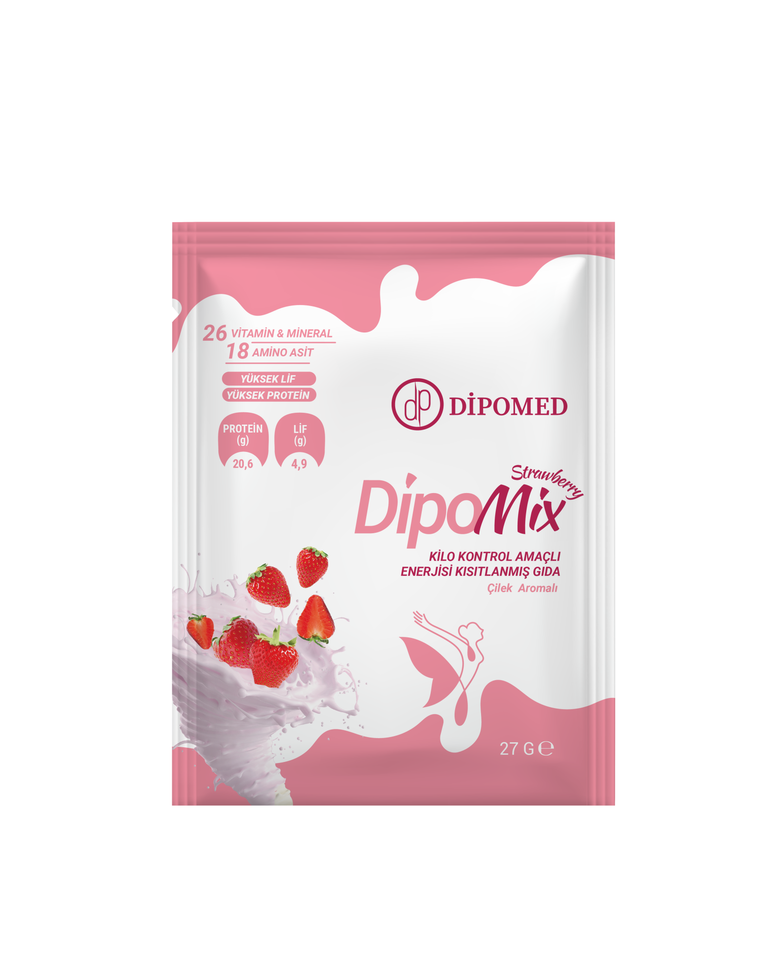 TESTER - Dipomix Çilek - 27 Gr