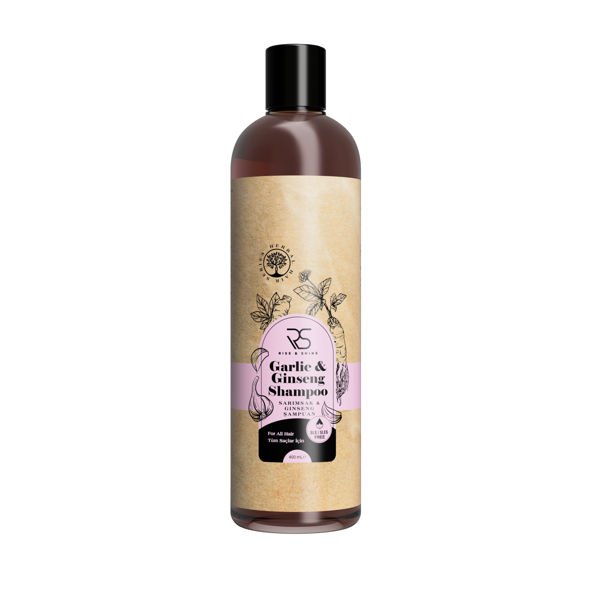 Sarımsak Ginseng Yağlı Şampuan 400 ML