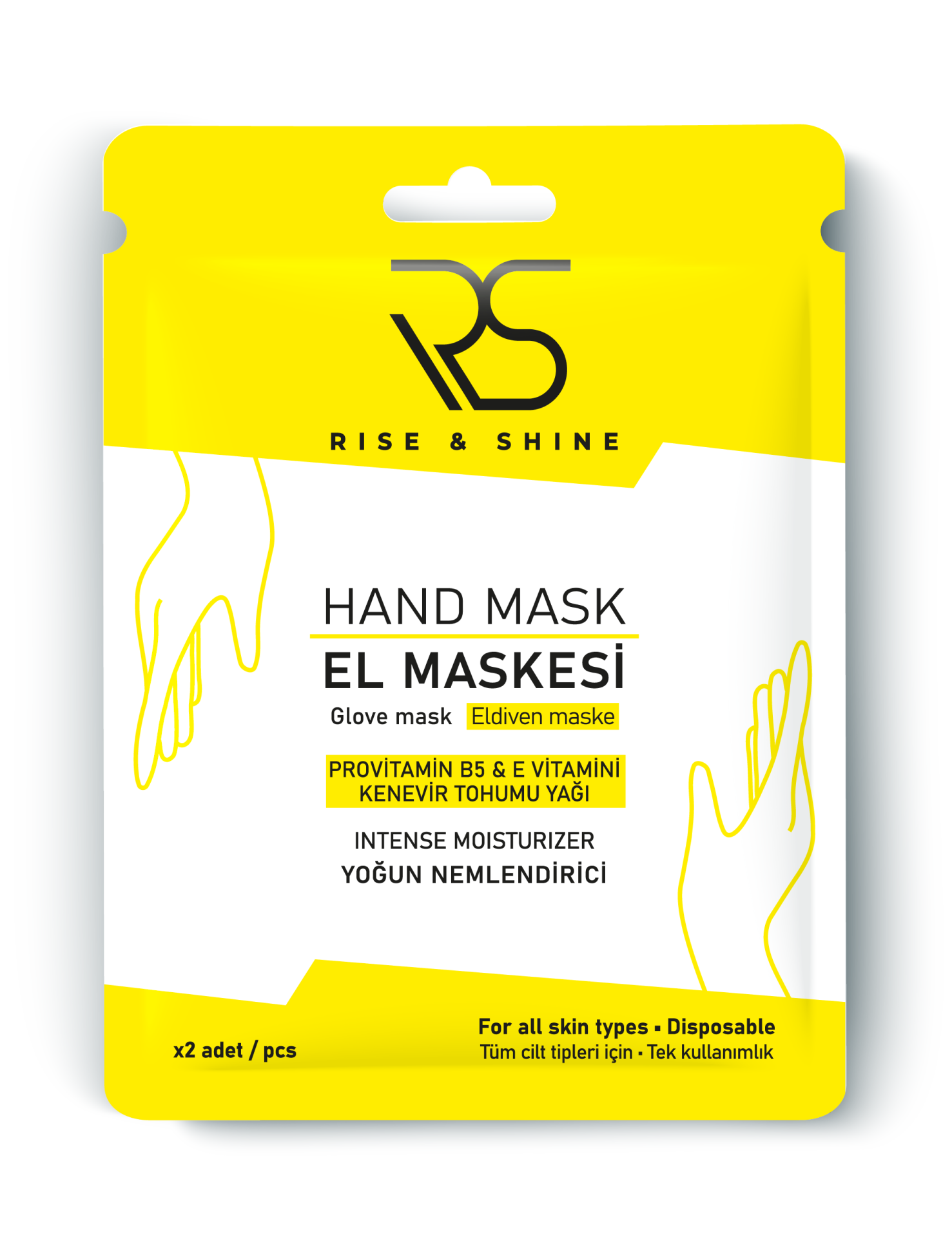 Nemlendirici El Maskesi