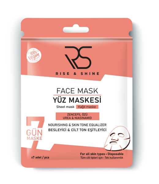 Kağıt Yüz Maskesi- 7' li