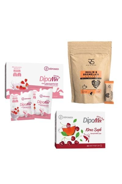 Bayram Kampanyası Muhteşem Üçlü ( Dipomix Çilek + Kahve + Kiraz Saplı Çay )