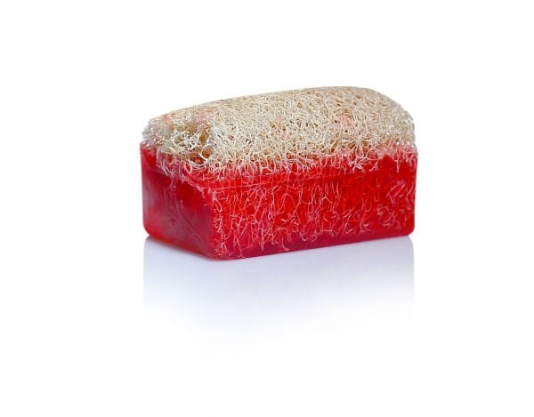 Doğal Kabak Lifli Çilek Sabunu 130 Gr