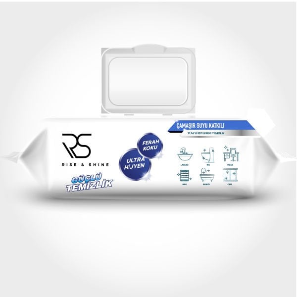 Çamaşır Suyu Katkılı Yüzey Temizleme Havlusu 100'lü